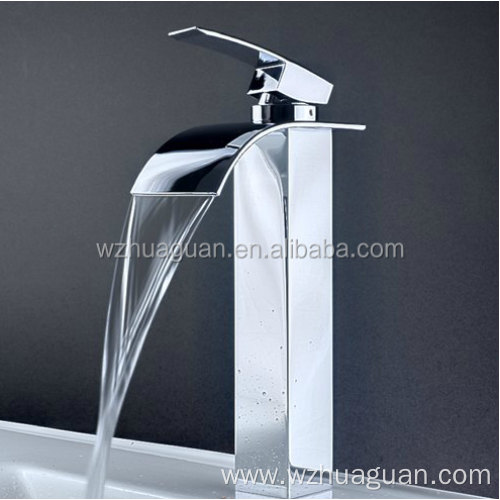 Factory Urban Single Handle Waterfall Basin Faucet